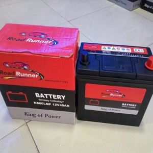 Roadrunner NS60 MF Car Battery