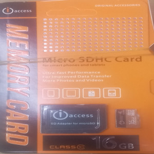 i access 16GB Memory card