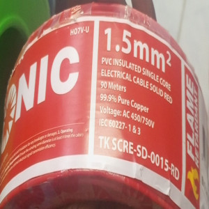 1.5MM PVC INSULATED SINGLE CORE ELECTRICAL (TRONIC)
